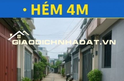 ĐẤT ĐẸP GÒ VẤP – NGANG 4M – HẺM XE HƠI – XÂY 6 TẦNG – GIÁ CHỈ HƠN 3 TỶ